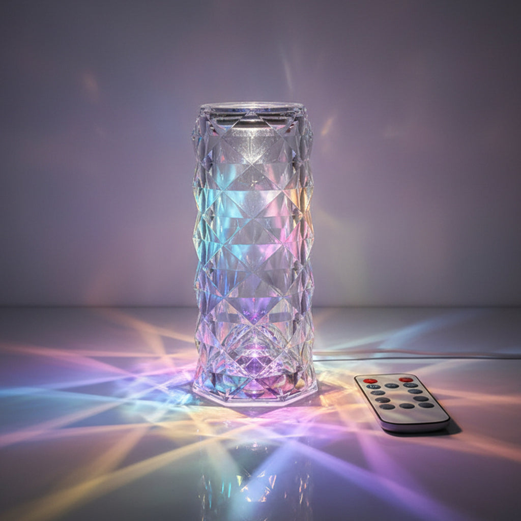 Crystal Diamond Touch Lamp